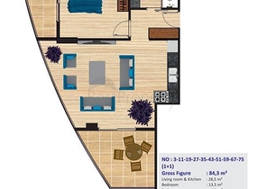 مجمع جديد فاخر في ماهموت لار / الانيا 