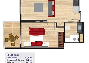 مجمع جديد فاخر في ماهموت لار / الانيا 