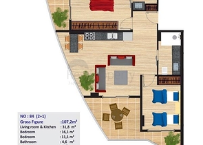 مجمع جديد فاخر في ماهموت لار / الانيا 