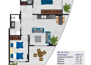 مجمع جديد فاخر في ماهموت لار / الانيا 