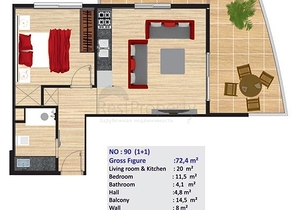 مجمع جديد فاخر في ماهموت لار / الانيا 
