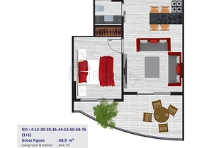 مجمع جديد فاخر في ماهموت لار / الانيا 