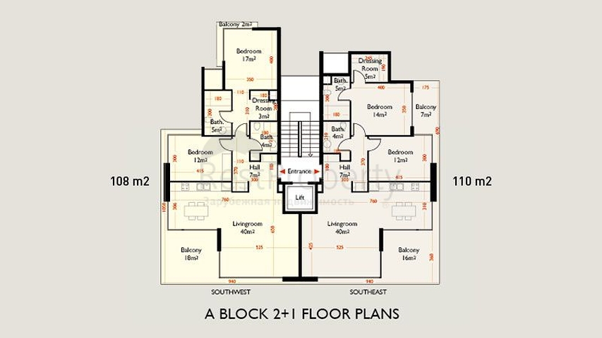 شقق فاخرة للبيع في مركز مدينة ألانيا 