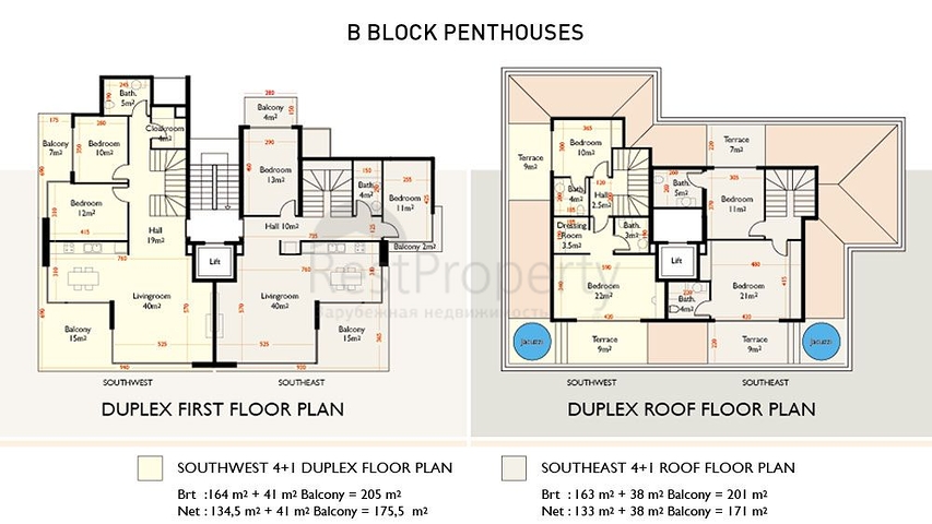 شقق فاخرة للبيع في مركز مدينة ألانيا 