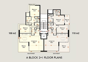 شقق فاخرة للبيع في مركز مدينة ألانيا 