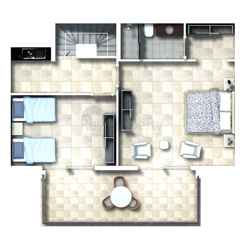 شقق فاخرة مجهزة بالكامل وبينت هاوس للبيع في أوبا / ألانيا 