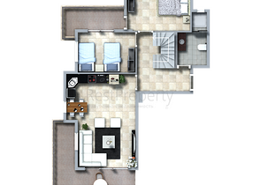 شقق فاخرة مجهزة بالكامل وبينت هاوس للبيع في أوبا / ألانيا 