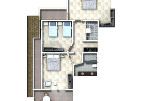 شقق فاخرة مجهزة بالكامل وبينت هاوس للبيع في أوبا / ألانيا 