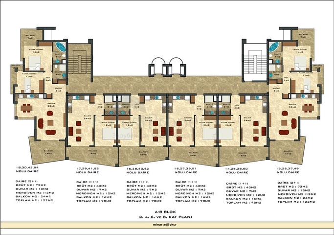 مجمع عصري في ألانيا / انطاليا