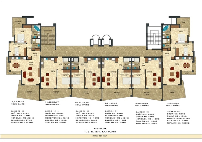 مجمع عصري في ألانيا / انطاليا