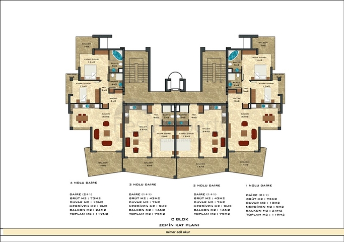 مجمع عصري في ألانيا / انطاليا