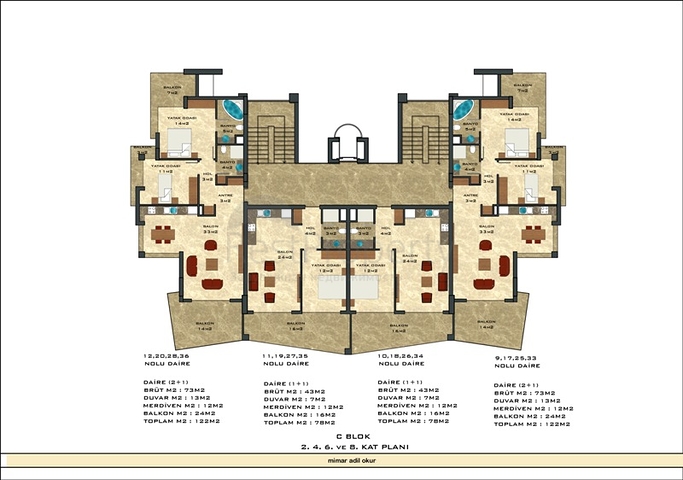 مجمع عصري في ألانيا / انطاليا