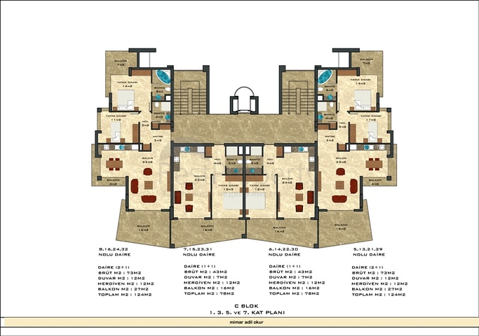 مجمع عصري في ألانيا / انطاليا