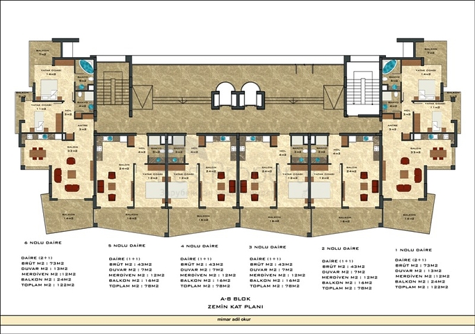 مجمع عصري في ألانيا / انطاليا