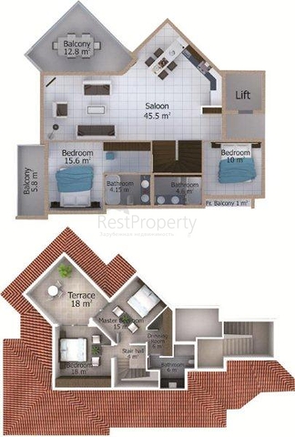 شقق للبيع في ألانيا / أنطاليا 