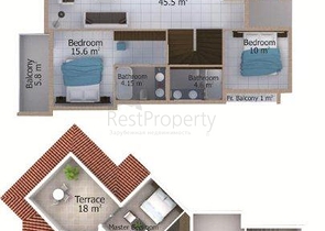 شقق للبيع في ألانيا / أنطاليا 