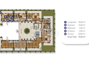 شقق جديدة للبيع في كونيالتي / انطاليا 
