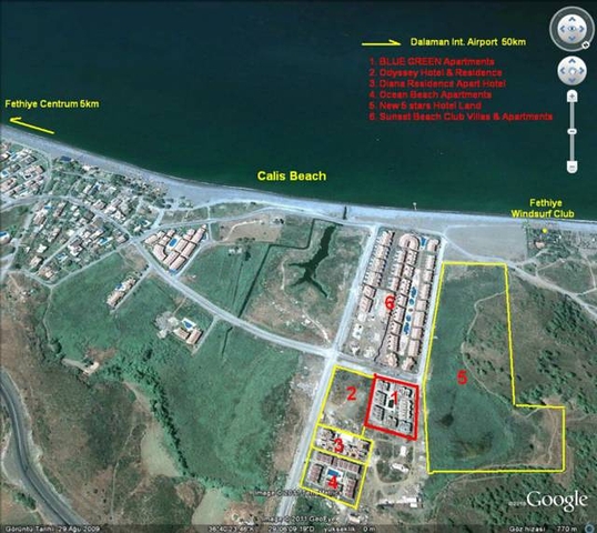 شقق في فتحية بمساحات مختلفة 