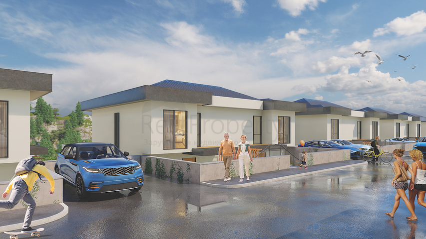 فيلات 3+1 و 4+1 في مجمع صديق للبيئة تحيط به الغابات الصنوبرية في منطقة دورتيبي في الجزء الشرقي من بودروم.