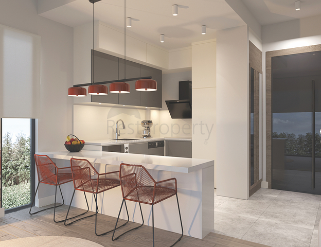 فيلات 3+1 و 4+1 في مجمع صديق للبيئة تحيط به الغابات الصنوبرية في منطقة دورتيبي في الجزء الشرقي من بودروم.