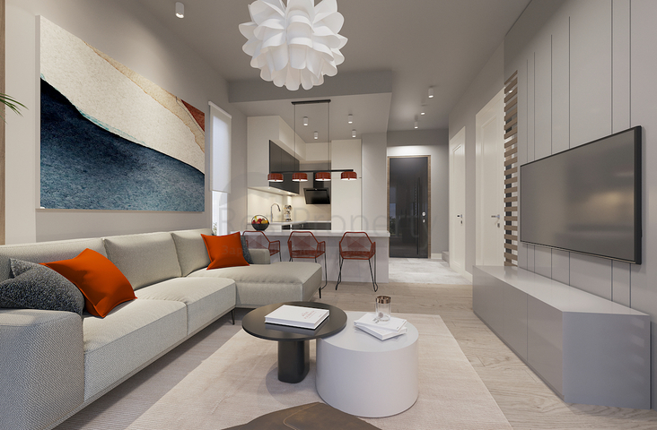 فيلات 3+1 و 4+1 في مجمع صديق للبيئة تحيط به الغابات الصنوبرية في منطقة دورتيبي في الجزء الشرقي من بودروم.