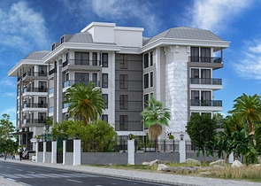 شقة 1+1 في مجمع حديث من المالك