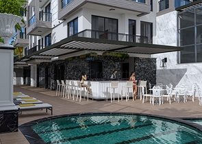 شقة 1+1 في مجمع حديث من المالك