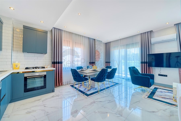 بنتهاوس 2+1 في مجمع جديد في منطقة أوبا في ألانيا