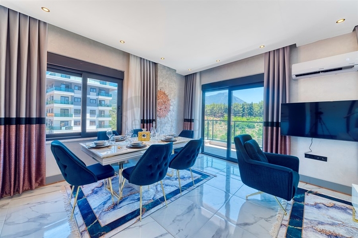 بنتهاوس 2+1 في مجمع جديد في منطقة أوبا في ألانيا