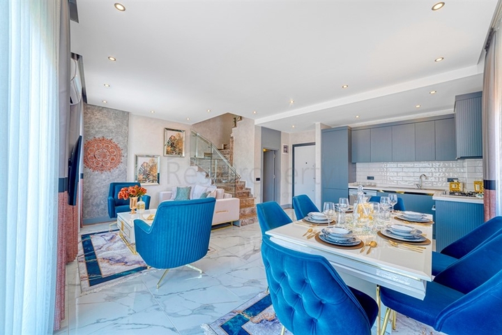 بنتهاوس 2+1 في مجمع جديد في منطقة أوبا في ألانيا