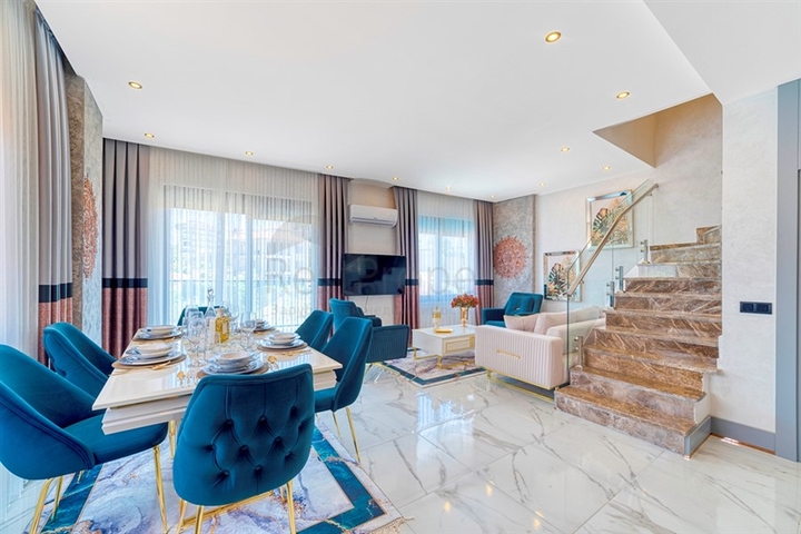 بنتهاوس 2+1 في مجمع جديد في منطقة أوبا في ألانيا