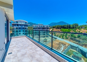 بنتهاوس 2+1 في مجمع جديد في منطقة أوبا في ألانيا