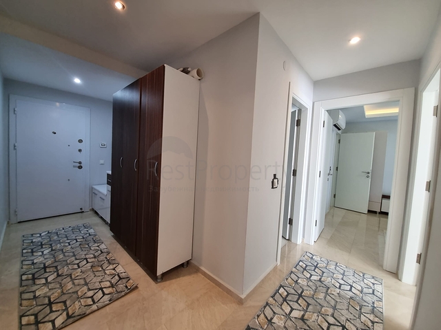 سعر منافس - شقة مؤثثة -طابق مرتفع - ضمن مجمع سكني في مهموتلار / الانيا 