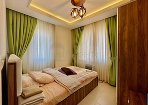 شقة مريحة 1 + 1 في منطقة محمودلار