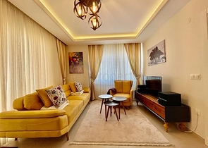 شقة مريحة 1 + 1 في منطقة محمودلار