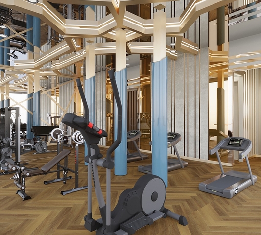 شقة 1+1 في مشروع استثماري بالقرب من البحر