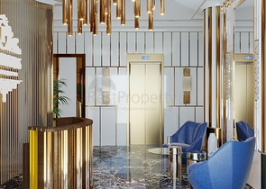 شقة 1+1 في مشروع استثماري بالقرب من البحر