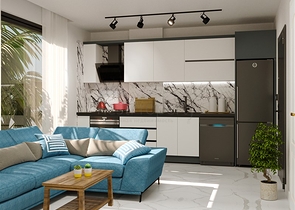 مجمع سكني جديد في منطقة هادئة في كستل