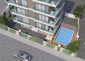 مجمع سكني جديد في منطقة هادئة في كستل