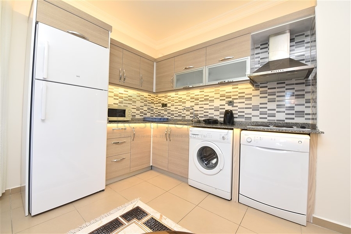 شقة 2+1 في مجمع مريح ذو مناظر طبيعية في أوبا