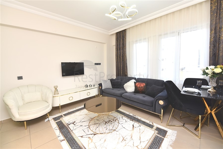 شقة 2+1 في مجمع مريح ذو مناظر طبيعية في أوبا