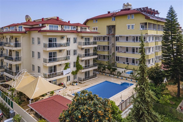 شقة 2+1 في مجمع مريح ذو مناظر طبيعية في أوبا