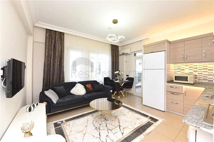 شقة 2+1 في مجمع مريح ذو مناظر طبيعية في أوبا