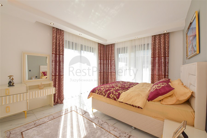 شقة دوبلكس 2 + 1 في مجمع سكني جديد في منطقة أوبا