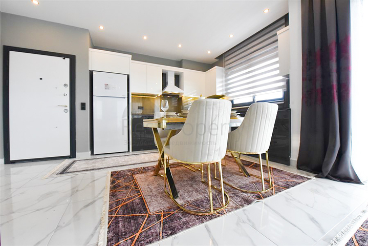 شقة دوبلكس 2 + 1 في مجمع سكني جديد في منطقة أوبا