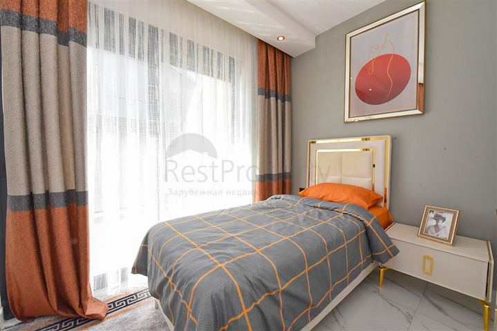 شقة دوبلكس 2 + 1 في مجمع سكني جديد في منطقة أوبا