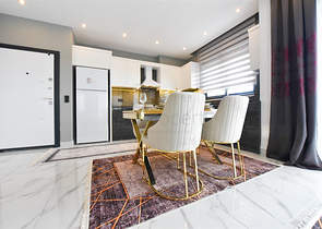 شقة دوبلكس 2 + 1 في مجمع سكني جديد في منطقة أوبا