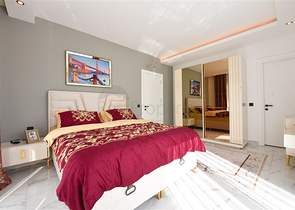 شقة دوبلكس 2 + 1 في مجمع سكني جديد في منطقة أوبا