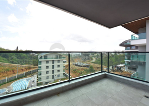 شقة دوبلكس 2 + 1 في مجمع سكني جديد في منطقة أوبا