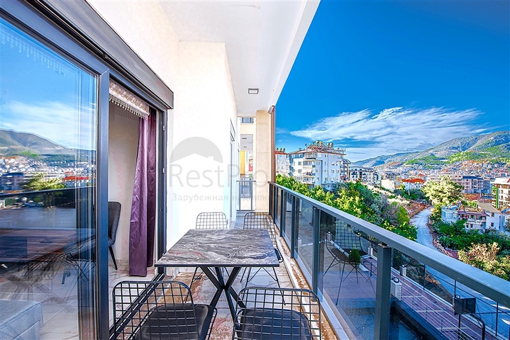 شقة 1+1 في مجمع فاخر في منطقة أوبا